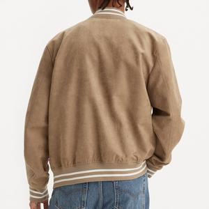 Veste de baseball universitaire de style vintage Letterman pour hommes veste de baseball universitaire en chenille avec broderie et écusson pour hommes - Product Image 2