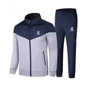 ชุดวอร์มผู้ชายพิมพ์ลายไซส์ใหญ่สำหรับฤดูใบไม้ร่วง ชุดฮู้ดดี้ ชุดจ็อกกิ้ง ผ้าฝ้ายทรงโอเวอร์ไซส์ ปรับแต่งได้ - Product Image 1