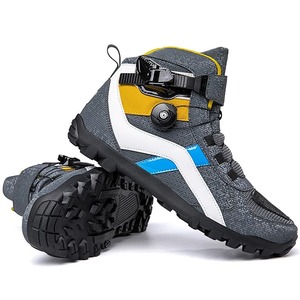 Botas de moto antideslizantes impermeables, equipo de protección para motociclistas resistente al desgaste, botas de Motocross para montar en invierno - Product Image 1