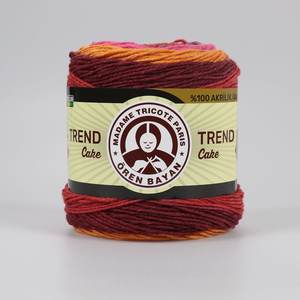 ไหมพรมเค้กเทรนด์ ören 200g 100% สีอะคริลิค3025-625 - Product Image 1