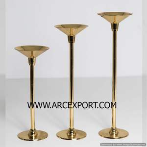 Bougeoir moderne couleur or Nouveau design Décoration Meilleure qualité Luxe Vente en gros Nouvelle décoration Bougeoir standard Fourniture - Product Image 6