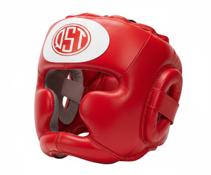 Casque de boxe en cuir sur mesure de haute qualité pour l'entraînement au MMA, avec un design durable et écologique et un logo personnalisé - Product Image 2