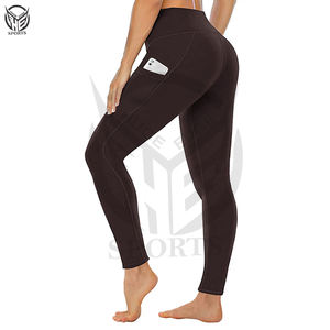 Mallas deportivas personalizadas de moda de alta calidad, mallas deportivas para mujer, mallas de gimnasio, pantalones de talla grande para mujer a la venta - Product Image 1
