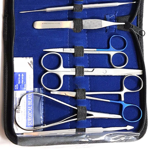 SURGICAL German 14 INSTRUMENTS + 40 BLADES TOTAL 54 <b>PC</b> MINOR SURGERY DISSECTION <b>SET</b> / STUDENT DISSECTING KIT 2026 - Product Image 3