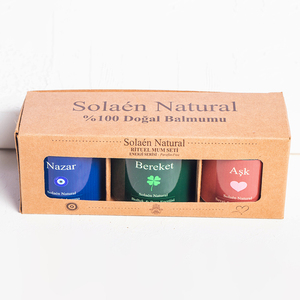 Ensemble cadeau de bougies rituelles en cire d'abeille naturelle - Product Image 3