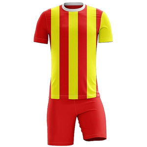 Equipo profesional desgaste uniforme de fútbol sublimación personalizada impresa ropa deportiva uniforme de fútbol a bajo precio - Product Image 1