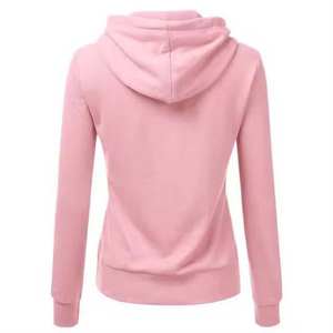 Nuevo estilo de moda, ropa informal para mujer, pulóver, sudaderas con capucha de algodón con bolsillo de canguro, sudaderas con capucha para mujer de invierno 500G - Product Image 2