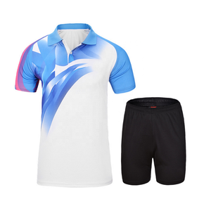 Meilleur uniforme de tennis confortable de haute qualité pour hommes Vêtements de sport Vêtements d'entraînement de gymnastique Séchage rapide Logo personnalisé OEM ODM Vente en gros - Product Image 2