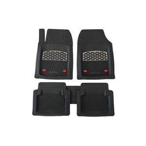 Juego de alfombrillas de piscina 3D compatibles con Audi A4, carbono cromado negro zafiro - Product Image 3