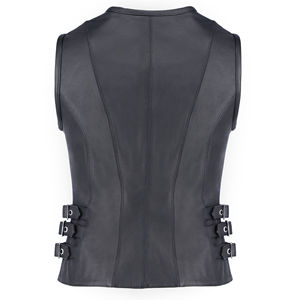 Chaleco ligero de nuevo diseño de calidad superior para mujer, ropa informal antibacteriana duradera de cuero, chaleco de moda para mujer - Product Image 2