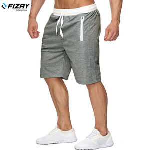 FIZAY ENTERPRISES Casual <b>Men's</b> <b>Shorts</b> <b>Elastic</b> <b>Waist</b> Breathable Sweatpants Joggers - Product Image 3