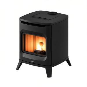 Estufa de Pellets Doble Negra de 6kW para HUBLOT, 6 Estrellas, Clase A+, 7023038 - Product Image 3