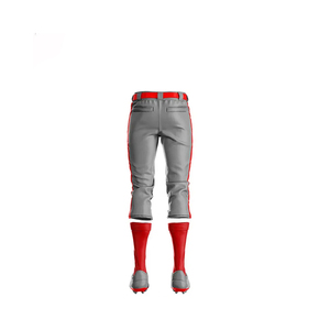 Offre Spéciale vêtements de sport américains à manches courtes Style Baseball uniforme complet prix de gros pantalons de vêtements de sport et dernière conception - Product Image 6