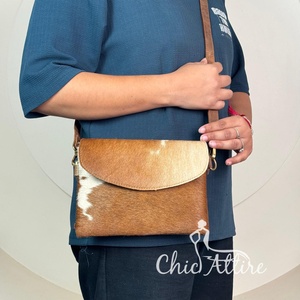 El último bolso de hombro de cuero de vaca de diseñador de moda, correa ajustable de cuero genuino de calidad superior, bolsos de lujo para mujer - Product Image 1