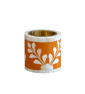 Mayorista Medkhan Durable Brass Oud Burner Bone Inlay Tea Light Holder Bakhoor Incienso Precio barato para UAE Bodas Metal - Product Image 1