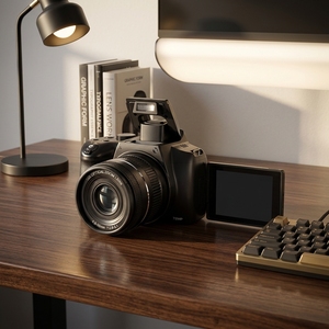 กล้องดิจิตอลแบบพกพา รุ่นใหม่ล่าสุด ความละเอียด 4K ซูมออปติคอล 12 เท่า เซ็นเซอร์ CMOS หน้าจอ IPS 3.0 นิ้ว พร้อม WiFi, EIS และแฟลช สำหรับการถ่ายวิดีโอบล็อก - Product Image 3