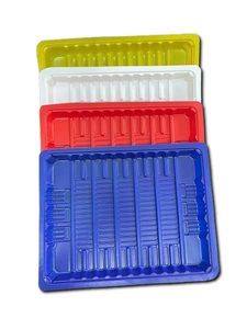 Vente chaude PP Matériel De Qualité Alimentaire En Plastique Viande Plateau Alimentaire pour L'emballage D'étanchéité Des Aliments Congelés avec Multi Couleur - Product Image 3