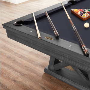 Mesa de Billar de Lujo de Alta Gama Personalizada de 7 Pies con Base de Pizarra, Mesa de Billar de Madera Maciza, Colores de Tela Opcionales, MOQ Bajo Disponible para el Hogar - Product Image 3