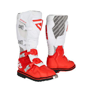 Bottes Acerbis X-RACE mi-hautes et hautes jusqu'au genou, été et hiver, doublure en cuir véritable, semelle en caoutchouc, embout en acier - Product Image 1