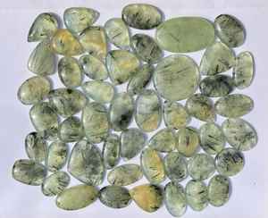 100% cabujón de Prehnita Natural de alta calidad hecho a mano piedra preciosa suelta para la fabricación de joyas y regalo para ella pulida - Product Image 2