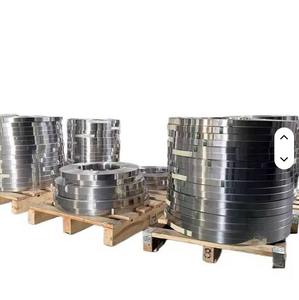 Ruban de cerclage neuf, finition d'origine, laminé à froid, non revêtu/revêtu d'époxy coloré, entièrement dur, certifié CE, service de découpe - Product Image 2