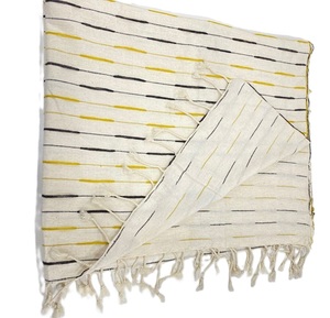 100% Pure Cotton Fouta Pareo <b>Shawl</b> Customizable Designs Sizes Mumbai India-Traditional Scarves Argyle Pattern Exported Worldwide - Product Image 5