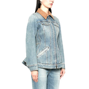 Wholesale High Quality Cotton <b>Jacket</b> Custom Women <b>denim</b> <b>Jacket</b> Slim Fit <b>Jacket</b> For Women's custom OEM - Product Image 3
