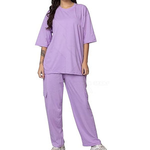 Survêtement en coton respirant pour femmes pour l'hiver Motif solide pour un usage quotidien - Product Image 1
