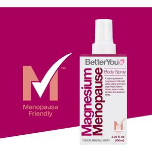 Huile pour la ménopause BetterYou Vaporisateur corporel 3,4 oz Soulagement ciblé des symptômes de la ménopause - Product Image 2