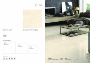 Carreaux de sol en porcelaine brillante 1200x1200, grand format, haute brillance, pour un design contemporain - Product Image 4