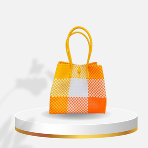 Bolsos de mujer ecológicos al por mayor, bolsas tejidas de material plástico reciclado de Indonesia, ropa - Product Image 5