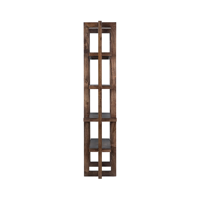 Vente chaude Étagère en bois de manguier massif Design minimaliste Meubles pliables pour la maison Salle à manger Utilisation polyvalente pour le style de ferme
