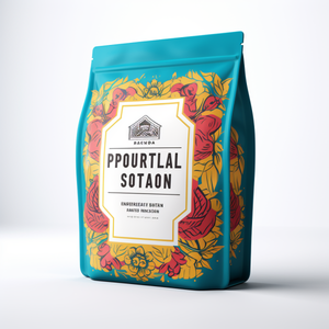 Haute qualité 100% recyclable étanche à l'humidité de qualité alimentaire pochette à fermeture éclair sac à fond plat gravure impression propre Logo support riz - Product Image 3