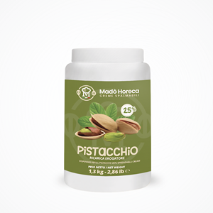 Crema de Pistacho Crudo Mado para Untar, 1.3 kg, Envase de Plástico - Horeca - Hecho en Italia - Product Image 2