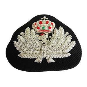 Badge en tissu brodé fonctionnel allemand ZMZ - Fabriqué sur mesure en feutre avec dos cousu - Product Image 3