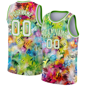 Wholesale Custom <b>Basketball</b> Jerseys Adults Sublimated Design Breathable Printed Sleeveless 100% Polyester 180g Team Names - Product Image 2