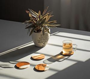 Planche à servir rectangulaire en bois d'acacia naturel de luxe et en marbre blanc, plateau à fromage à double matériau, logo personnalisé gravé, cuisine - Product Image 6