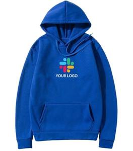 Sweat à capuche pour homme en molleton 100 % coton de haute qualité, coupe classique, épaules tombantes, coupe-vent, écologique, personnalisable - Product Image 1