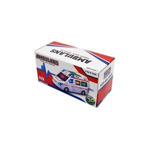 Luce, suono, ambulanza a batteria 16 cm