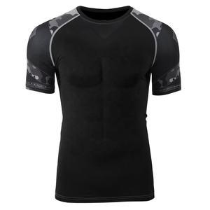 Chemises de compression Rash Guard personnalisées pour hommes, à séchage rapide, manches longues, vêtements de sport pour adultes, MMA - Product Image 3
