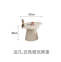 Meilleures ventes Table basse moderne Bords arrondis Tables basses en bois Table basse pour salon