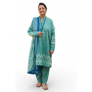 Ensemble de 3 pièces imprimé pour tous les jours avec dupatta CL-52663 Collection B - Product Image 1