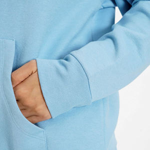 Sudadera con Capucha Personalizada de Gran Tamaño, Corta, de Felpa de Algodón, con Logotipo Frontal, para Mujer, Servicio OEM - Product Image 6