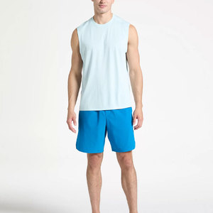 Débardeur sans manches respirant pour homme, chemise d'été en coton coupe gym oem avec options de logo personnalisé pour l'offre de marque de distributeur - Product Image 5