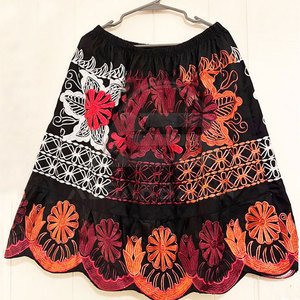 Jupes brodées pour femmes de haute qualité, best-seller, vêtements de mode, jupes brodées en coton confortables - Product Image 4