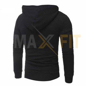 Le Pakistan a fabriqué un sweat à capuche de haute qualité en noir et blanc pour homme, pull-over confortable par MAXFIT entreprises - Product Image 3