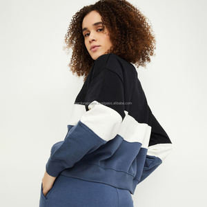 Nardon Apparel - Sudaderas de Mujer al por Mayor, Color Sólido, Personalizadas, Cuello Redondo, 350g - Product Image 2