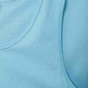 เสื้อกล้ามถักคอโอสีฟ้าอ่อนสำหรับผู้ชาย สวมใส่สบายๆ - Product Image 6