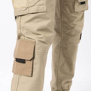 Pantalones Cargo de talla grande para hombre, pantalones Cargo para uso en exteriores para hombre, ropa de entrenamiento, pantalones Cargo de algodón 100% a la venta - Product Image 5