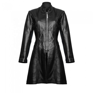 Chaqueta de Piel de Oveja para Mujer, Impermeable, Reversible, Talla Grande, Estilo Motero, para Primavera y Otoño - Product Image 2